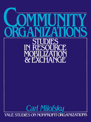 cover image of Community Organizations